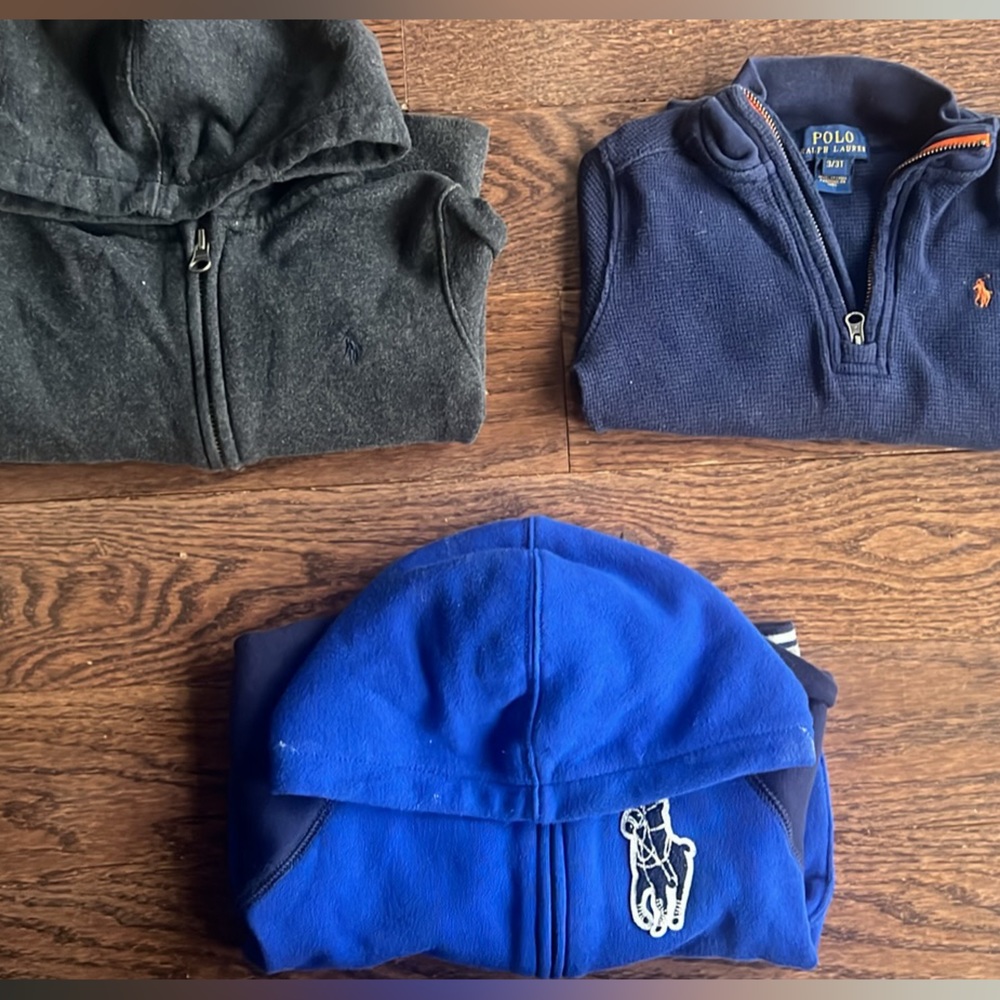 3T Ralph Lauren sweatshirt bundle